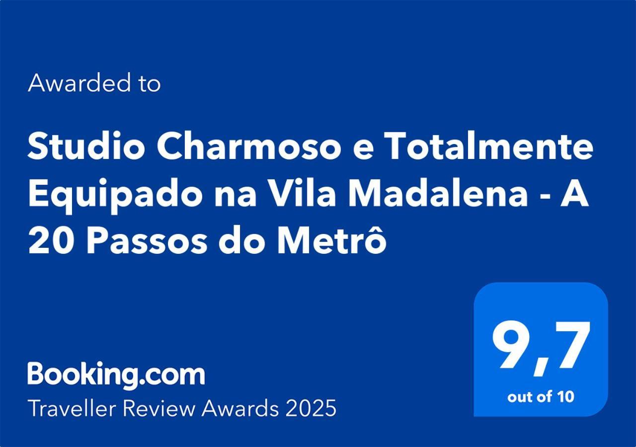 Charmoso E Totalmente Equipado Na Madalena - A 20 Passos Do Metro Apartamento